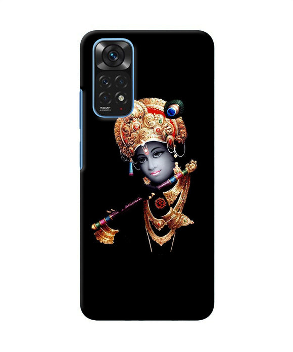 Lord krishna with fluet Redmi Note 11/11S Back Cover