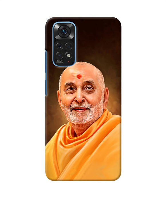 Pramukh swami painting Redmi Note 11/11S Back Cover