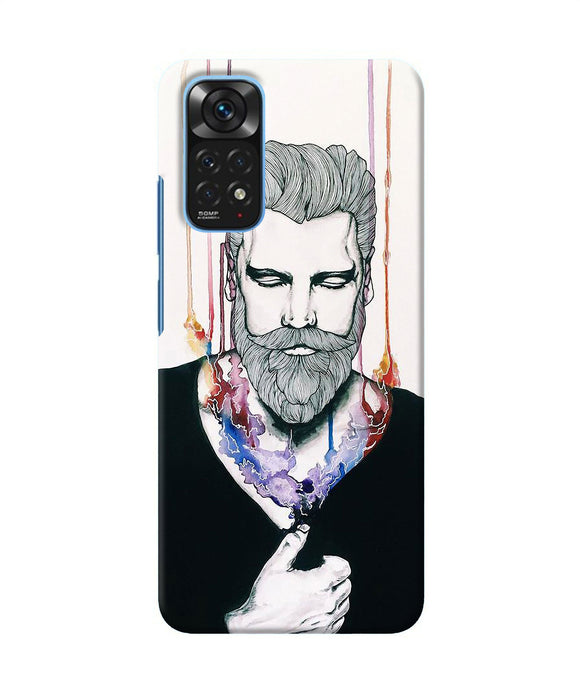 Beard man character Redmi Note 11/11S Back Cover
