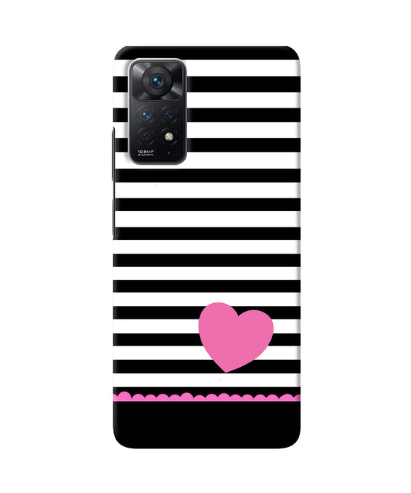 Abstract heart Redmi Note 11 Pro Back Cover