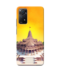 Ram Mandir Ayodhya Redmi Note 11 Pro Back Cover