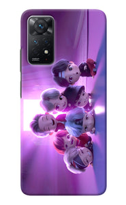 BTS Chibi Redmi Note 11 Pro Back Cover