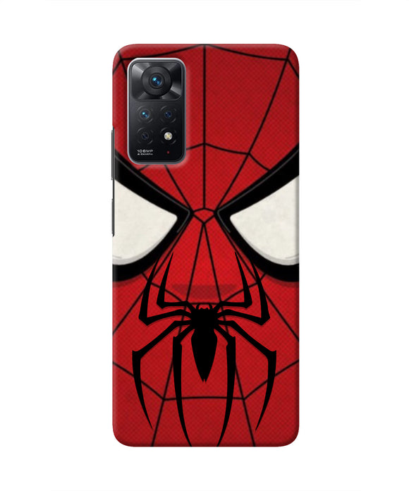 Spiderman Face Redmi Note 11 Pro Real 4D Back Cover