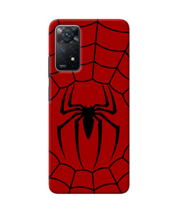 Spiderman Web Redmi Note 11 Pro Real 4D Back Cover