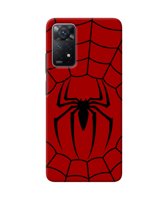 Spiderman Web Redmi Note 11 Pro Real 4D Back Cover