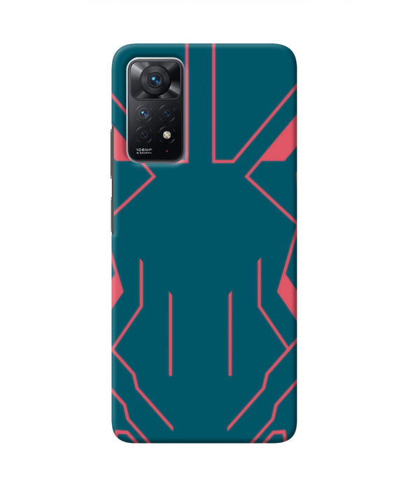 Superman Techno Redmi Note 11 Pro Real 4D Back Cover