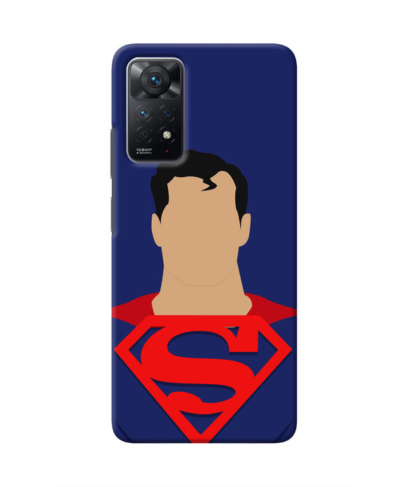 Superman Cape Redmi Note 11 Pro Real 4D Back Cover