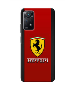 Ferrari Abstract Redmi Note 11 Pro Real 4D Back Cover