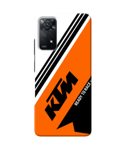 KTM Abstract Redmi Note 11 Pro Real 4D Back Cover