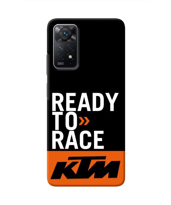 KTM Ready To Race Redmi Note 11 Pro Real 4D Back Cover