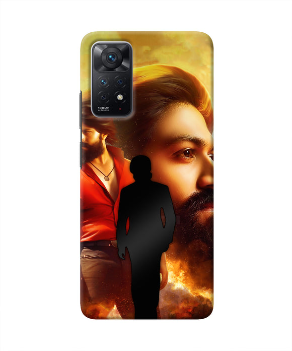 Rocky Bhai Walk Redmi Note 11 Pro Real 4D Back Cover