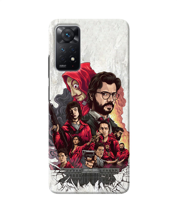 Money Heist Poster Redmi Note 11 Pro Back Cover