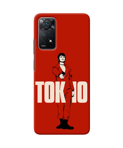 Money Heist Tokyo With Gun Redmi Note 11 Pro Back Cover