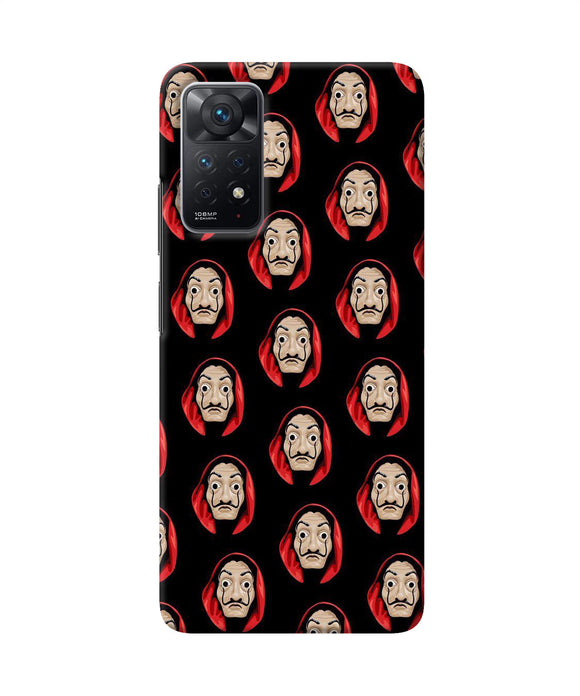 Money Heist Mask Redmi Note 11 Pro Back Cover