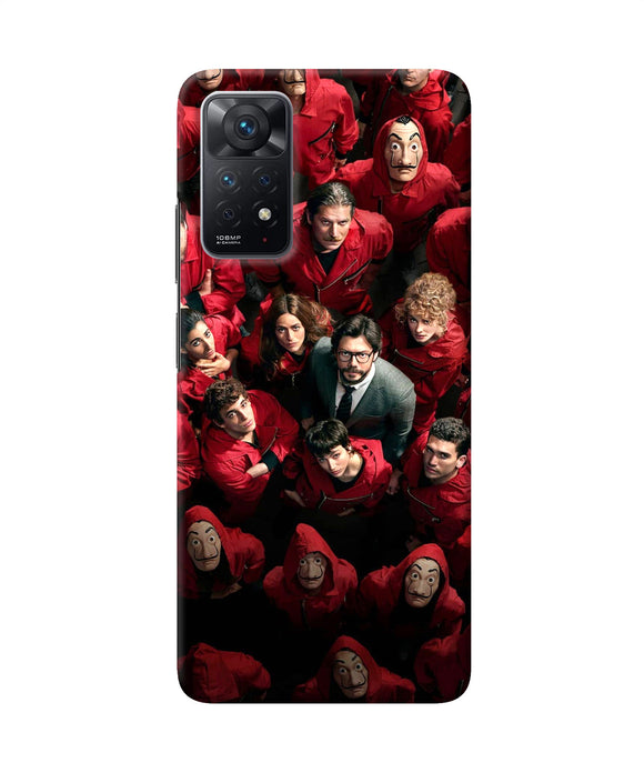 Money Heist Professor with Hostages Redmi Note 11 Pro Back Cover