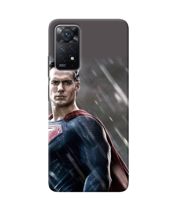 Superman man of steel Redmi Note 11 Pro Back Cover