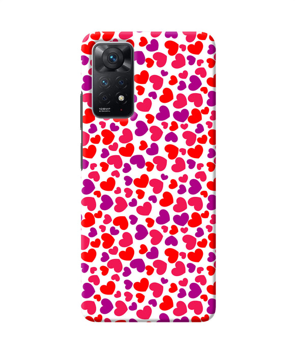 Heart print Redmi Note 11 Pro Back Cover