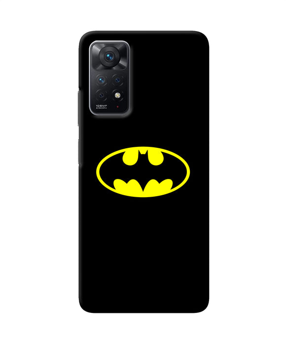 Batman last knight print black Redmi Note 11 Pro Back Cover