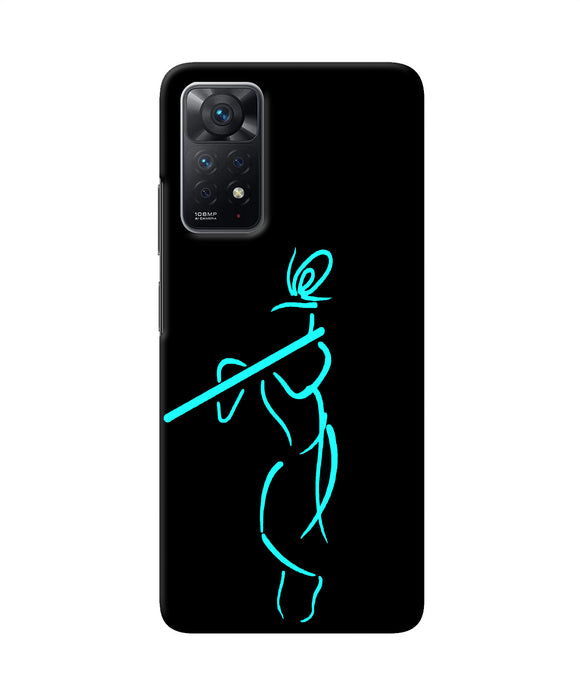 Lord krishna sketch Redmi Note 11 Pro Back Cover