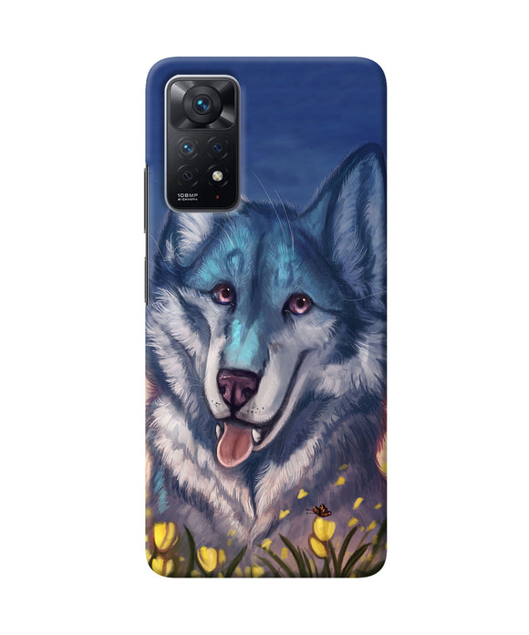 Cute wolf Redmi Note 11 Pro Back Cover