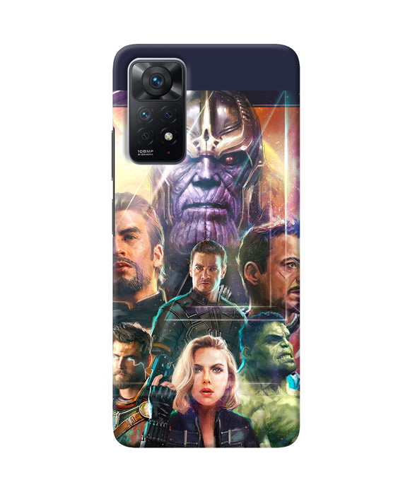 Avengers poster Redmi Note 11 Pro Back Cover