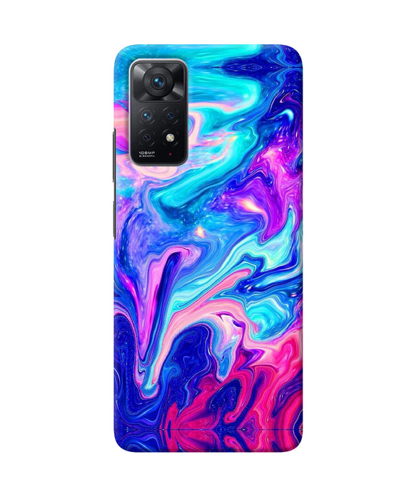 Abstract colorful water Redmi Note 11 Pro Back Cover