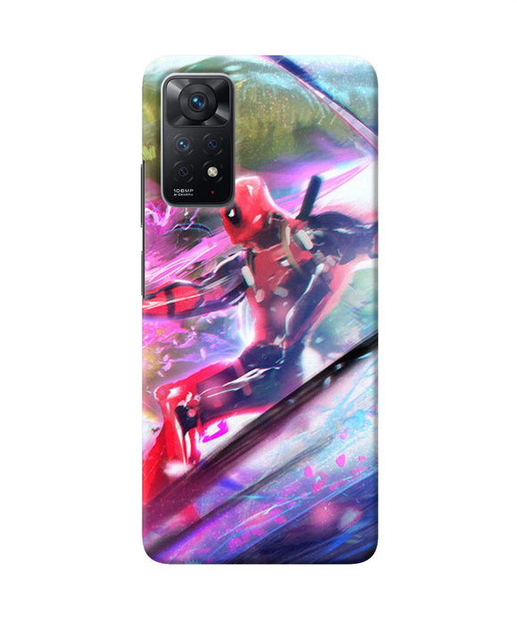Deadpool super hero Redmi Note 11 Pro Back Cover