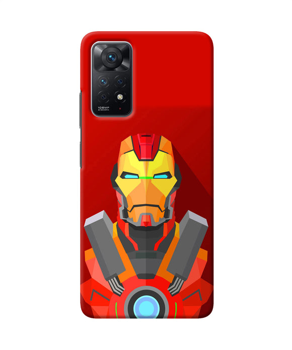 Ironman print Redmi Note 11 Pro Back Cover