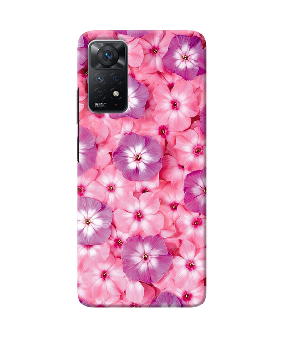 Natural pink flower Redmi Note 11 Pro Back Cover