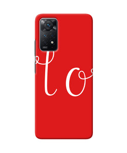 Love one Redmi Note 11 Pro Back Cover