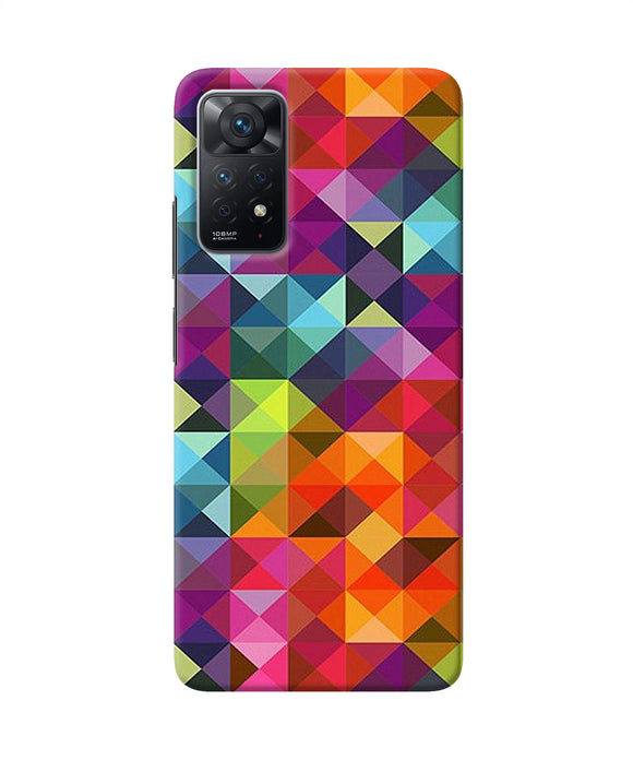 Abstract triangle pattern Redmi Note 11 Pro Back Cover