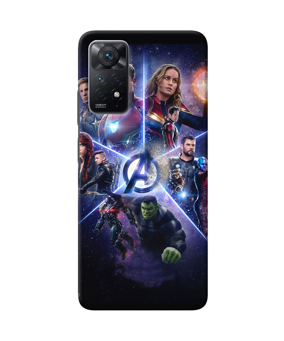 Avengers super hero poster Redmi Note 11 Pro Back Cover