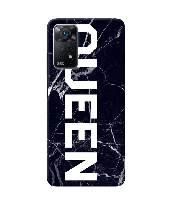 Queen marble text Redmi Note 11 Pro Back Cover