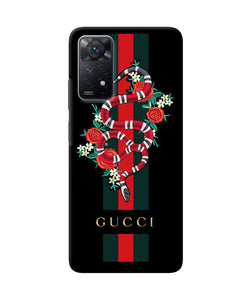 Gucci poster Redmi Note 11 Pro Back Cover