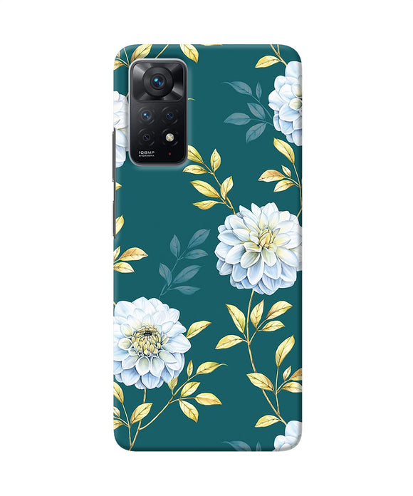 Flower canvas Redmi Note 11 Pro Back Cover