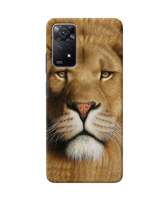 Nature lion poster Redmi Note 11 Pro Back Cover