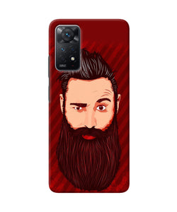 Beardo character Redmi Note 11 Pro Back Cover