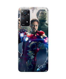 Avengers space poster Redmi Note 11 Pro Back Cover