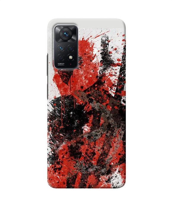 Deadpool rugh sketch Redmi Note 11 Pro Back Cover