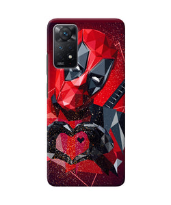 Deadpool love Redmi Note 11 Pro Back Cover