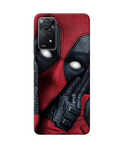 Thinking deadpool Redmi Note 11 Pro Back Cover