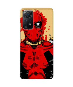 Blooded deadpool Redmi Note 11 Pro Back Cover