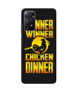 Pubg chicken dinner Redmi Note 11 Pro Back Cover