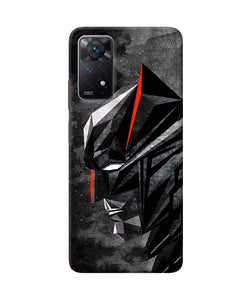 Batman black side face Redmi Note 11 Pro Back Cover