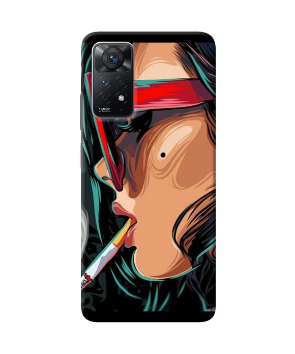 Smoking girl Redmi Note 11 Pro Back Cover