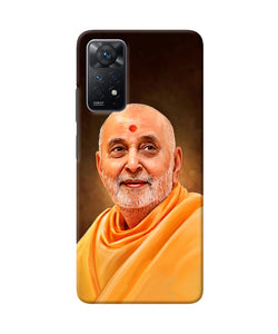 Pramukh swami painting Redmi Note 11 Pro Back Cover