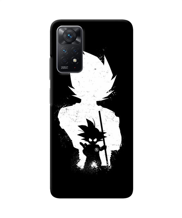 Goku night little character Redmi Note 11 Pro Back Cover