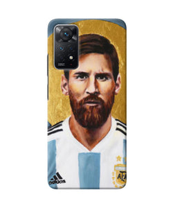 Messi face Redmi Note 11 Pro Back Cover