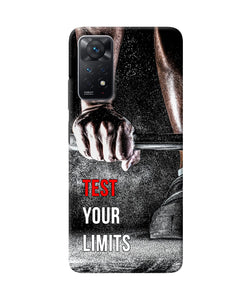 Test your limit quote Redmi Note 11 Pro Back Cover