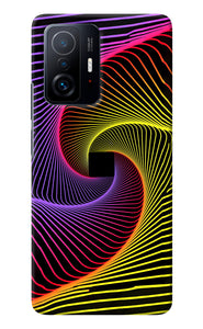 Colorful Strings Mi 11T Pro 5G Back Cover